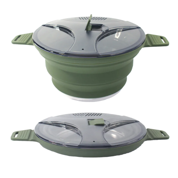 2.5 litre collapsible cooking pot