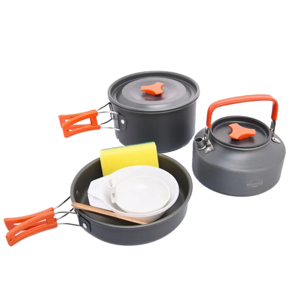 Backcountry camp cookset