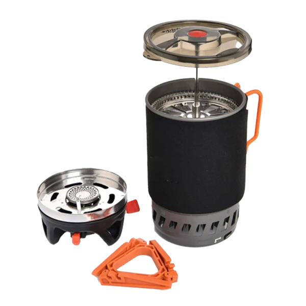 French Press Cooking Pot with Stove